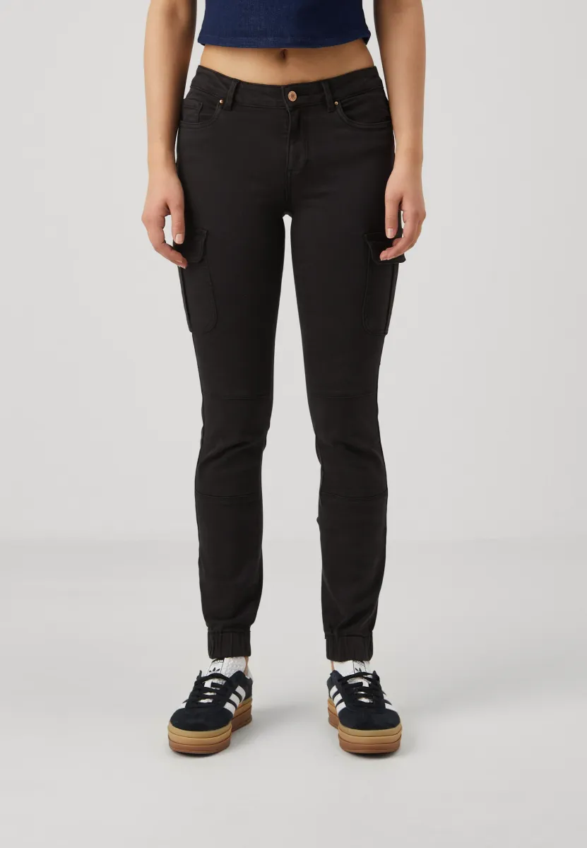 ONLMISSOURI ANKL - Cargohose - black washed