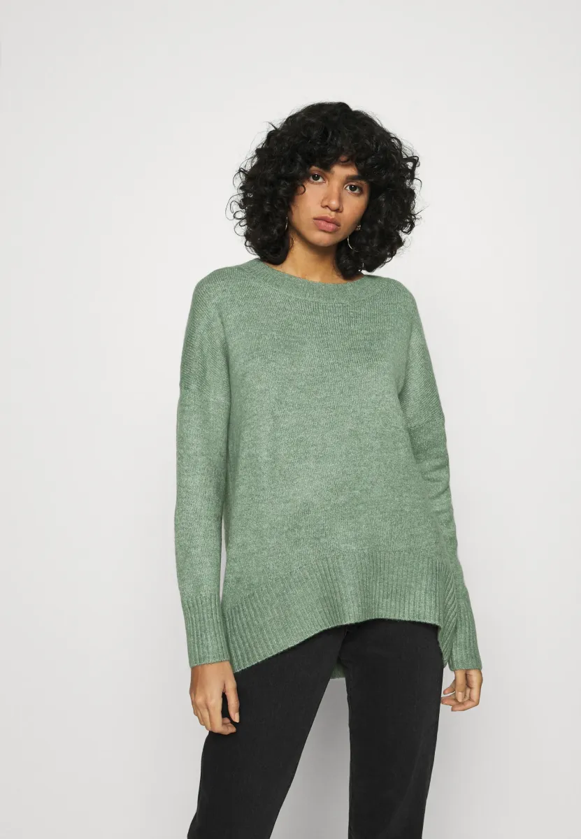 ONLNANJING LS - Strickpullover - balsam green