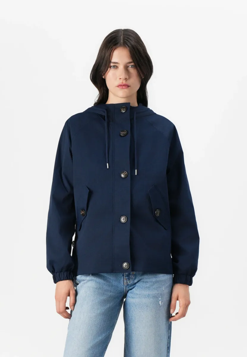 ONLNOA LIFE BUTTON JACKET  - Übergangsjacke - navy
