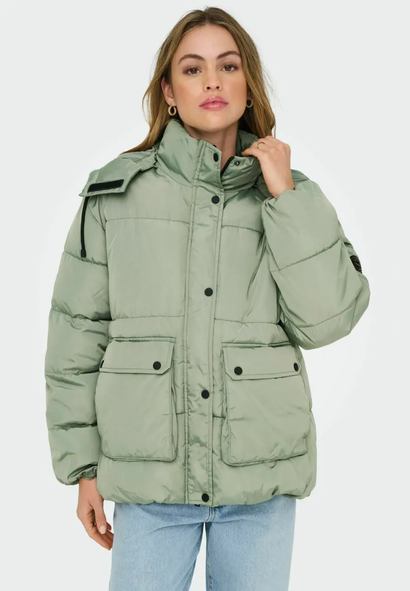 ONLNORA PUFFER - Winterjacke - sea spray