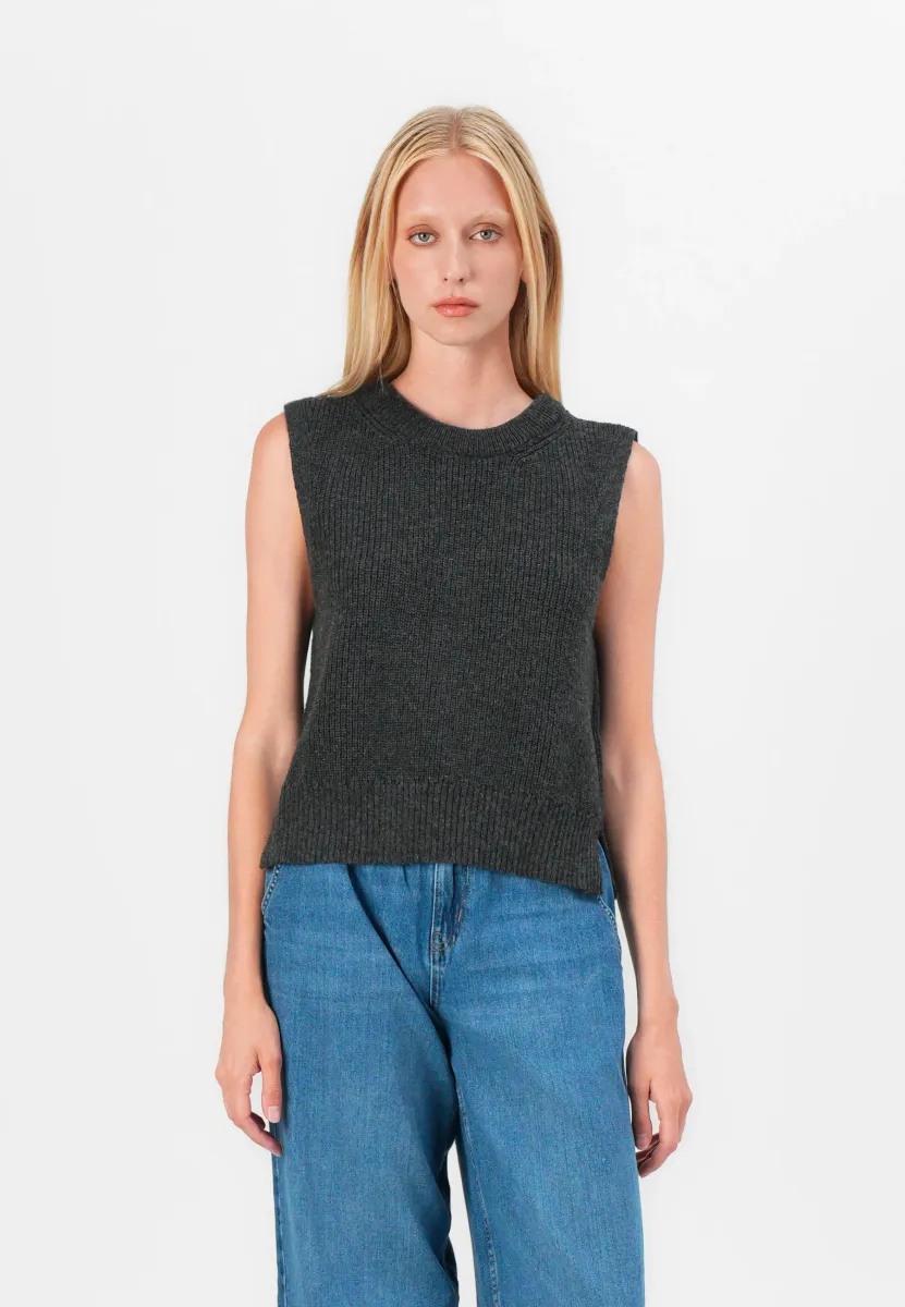ONLPARIS LIFE - Strickpullover - dark grey