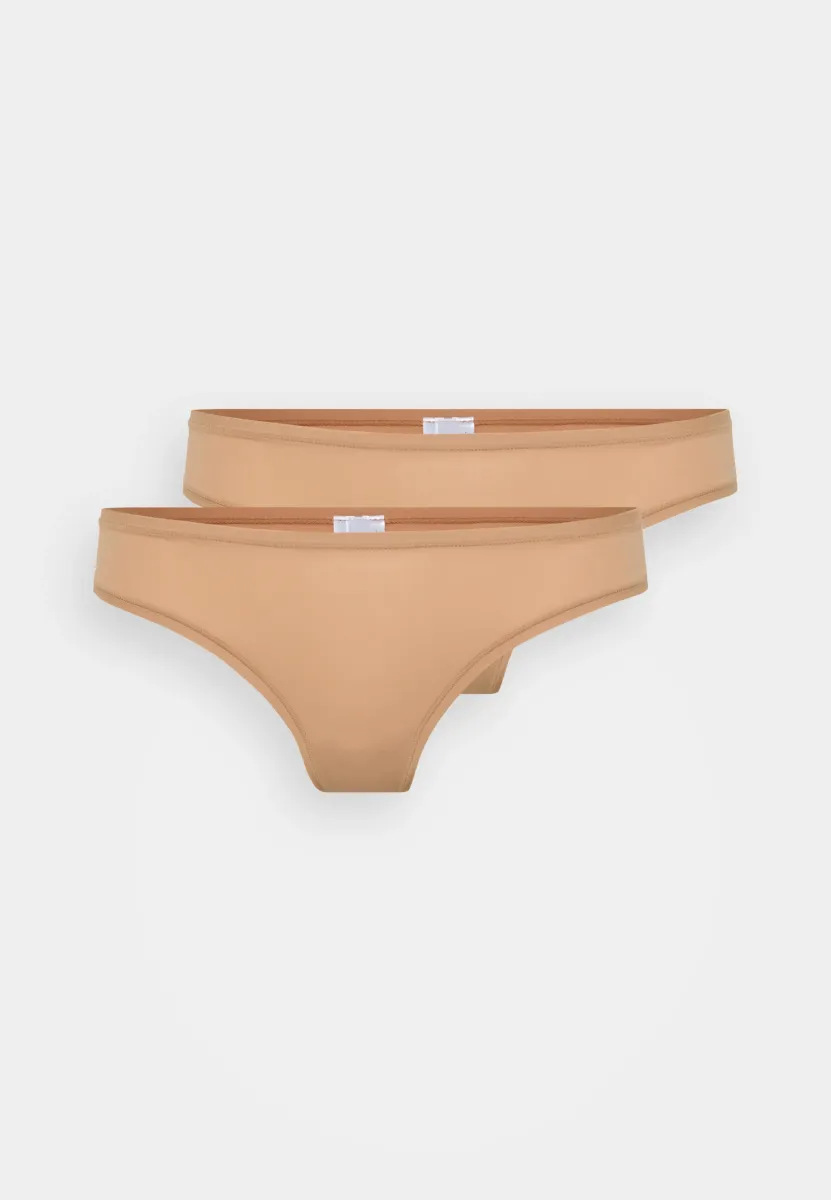 ONLPEACHY THONG 2 PACK - String - tawny birch