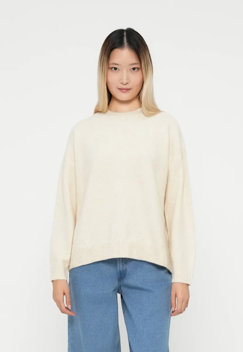 ONLRENE LIFE O NECK - Strickpullover - birch
