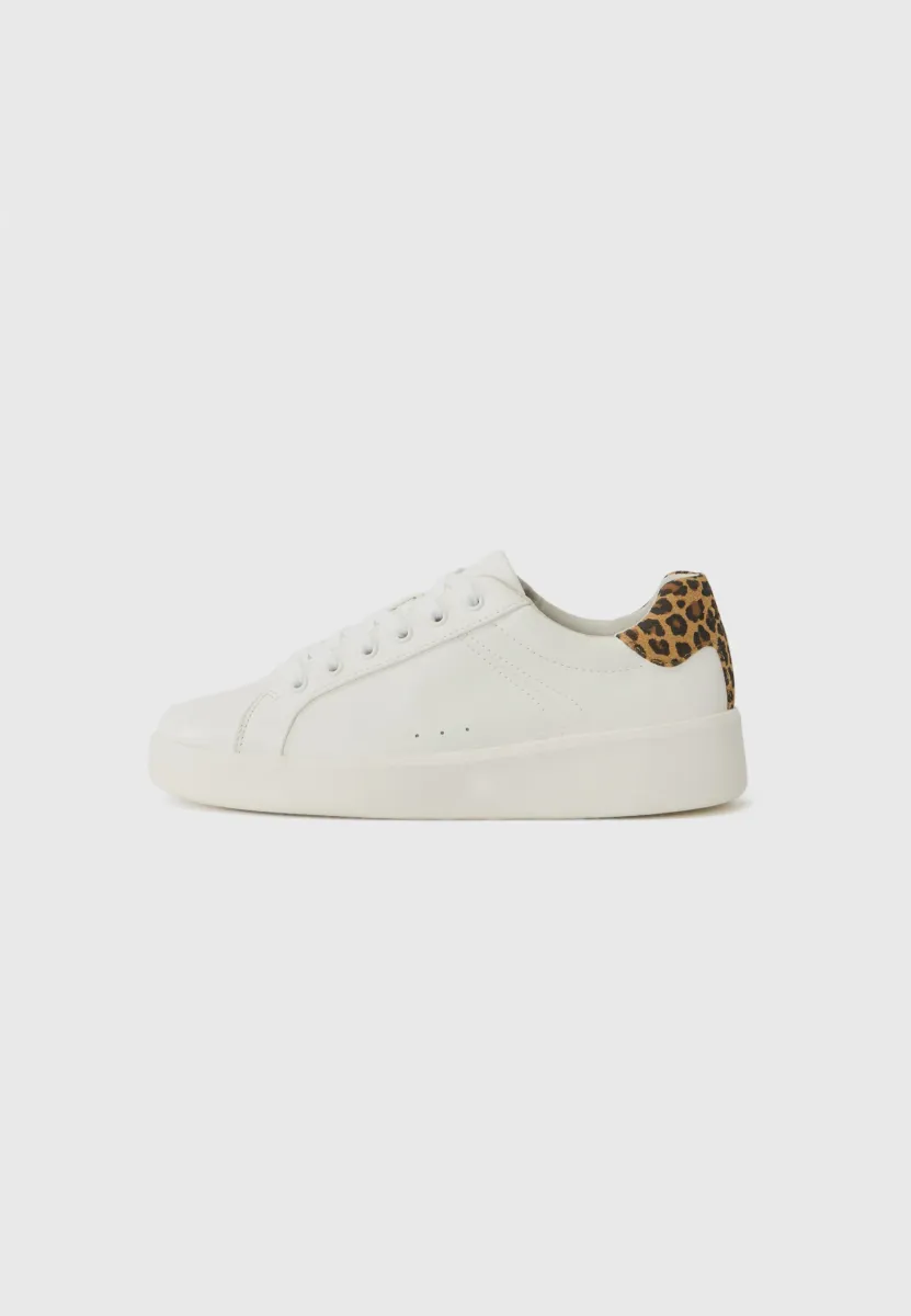 ONLSOUL - Sneaker low - white/brown/black