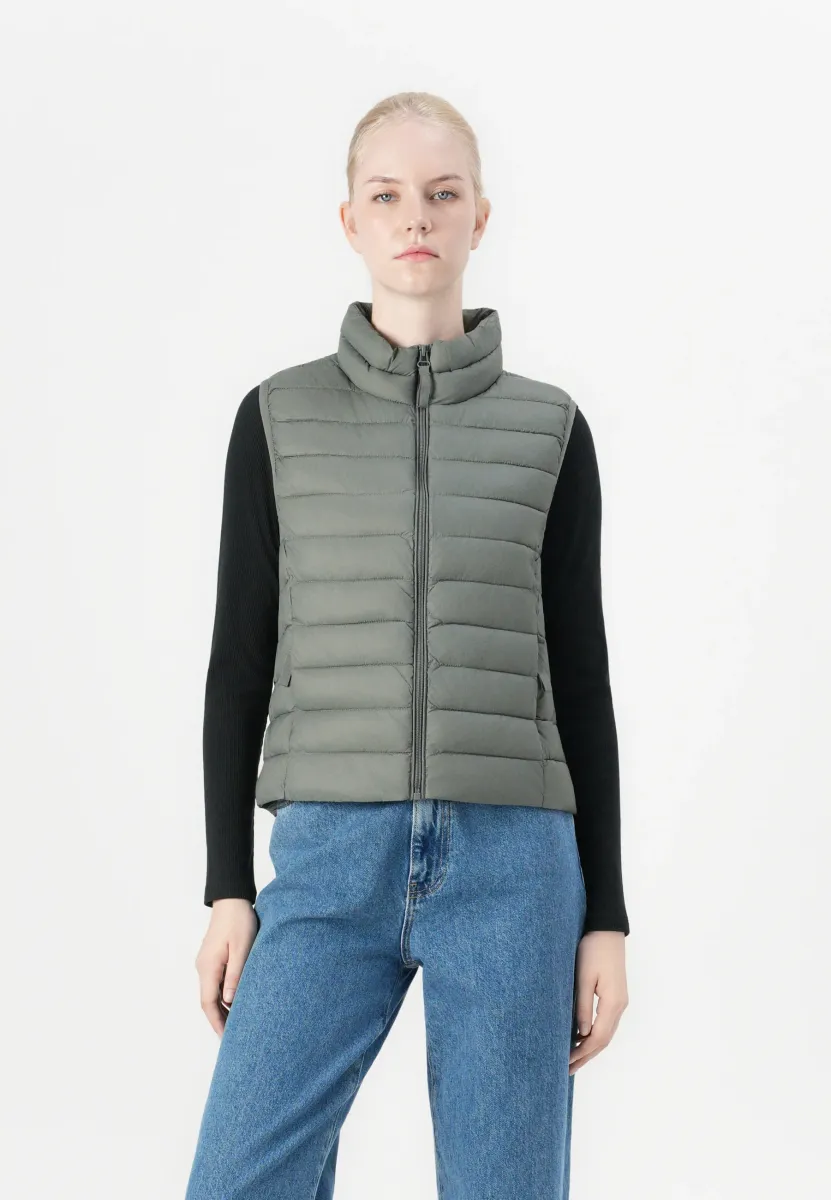 ONLTAHIA QUILTED - Weste - castor gray