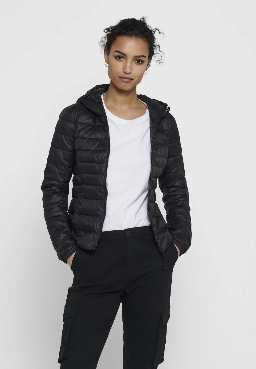 ONLTAHOE HOOD JACKET - Übergangsjacke - black