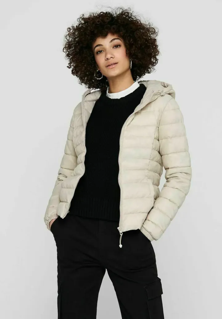 ONLTAHOE HOOD JACKET - Übergangsjacke - pumice stone