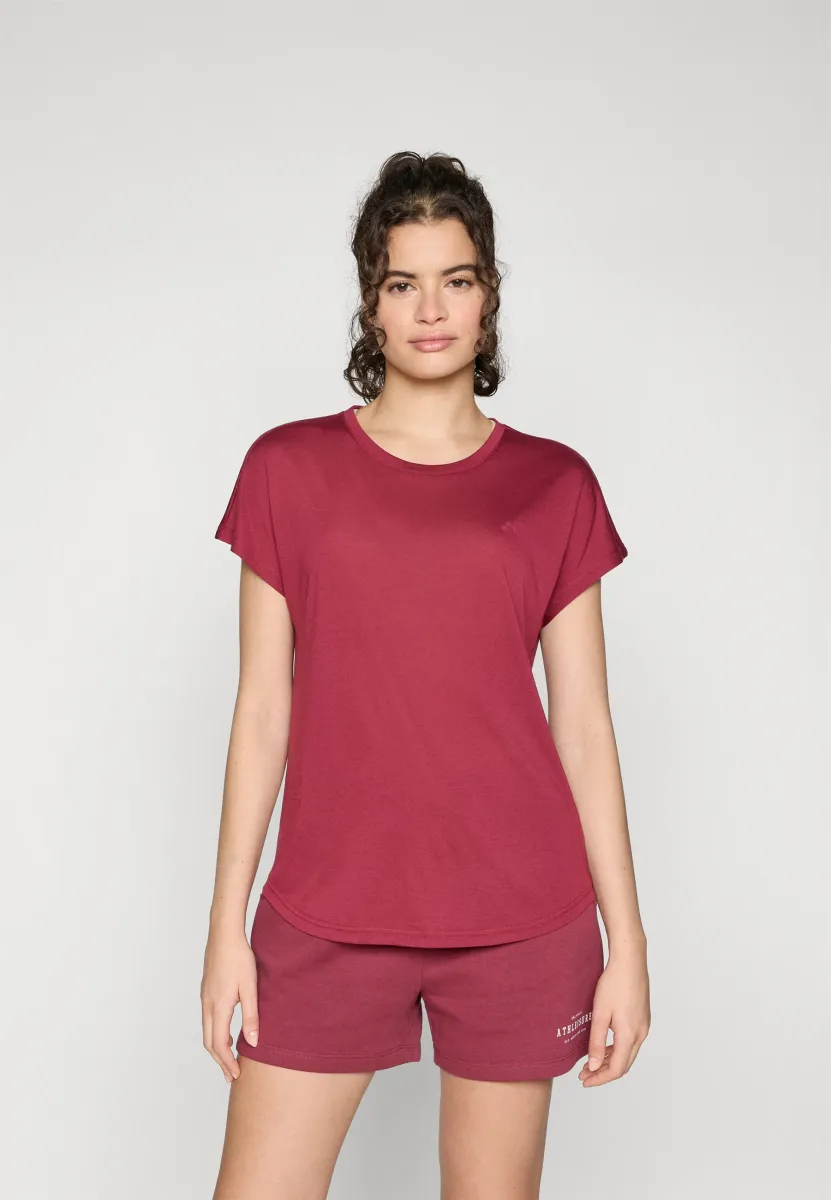 ONPAUB-SAGE ON BAT TEE - T-Shirt print - rhododendron