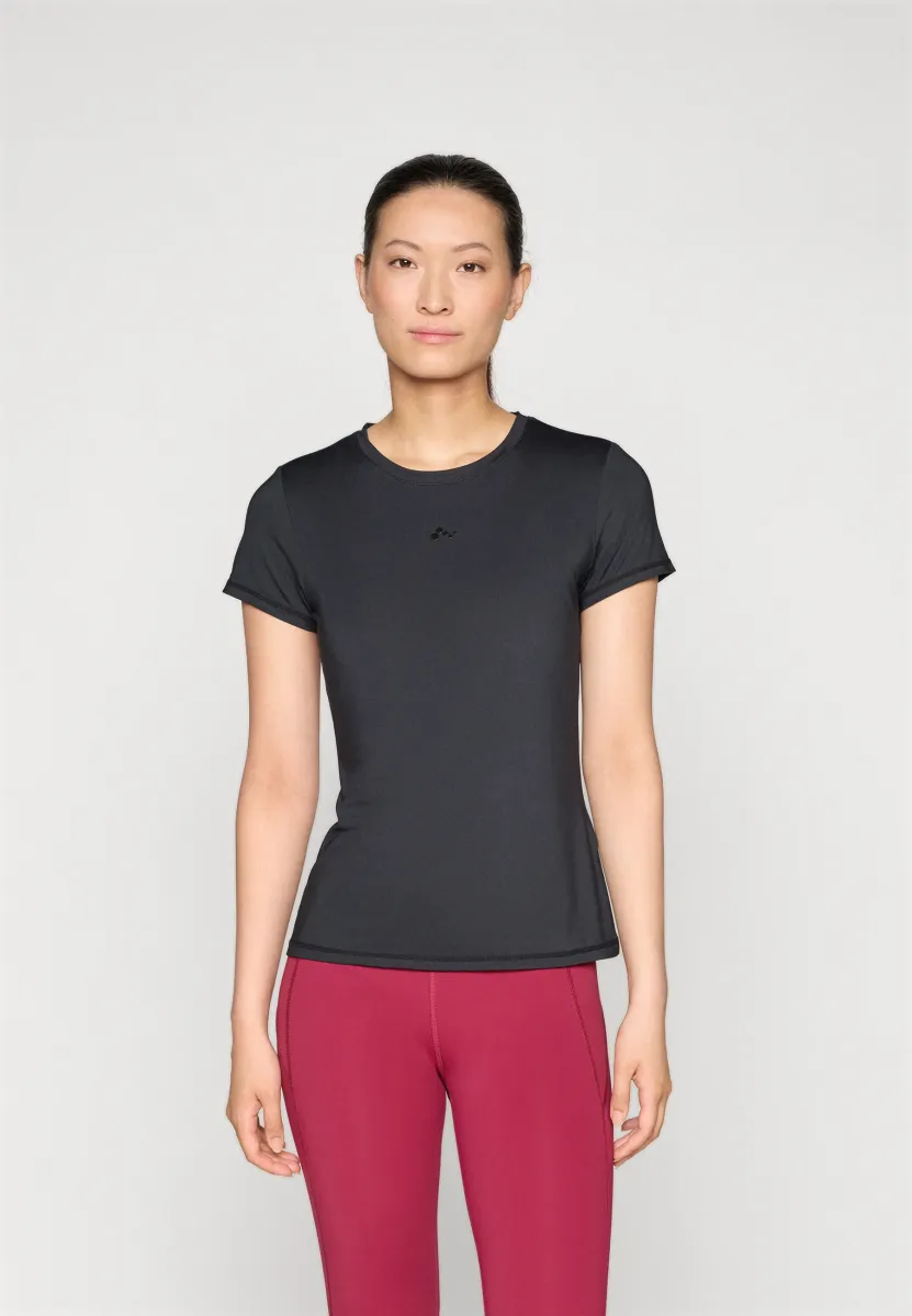 ONPBREE LIFE ON TEE - T-Shirt basic - black