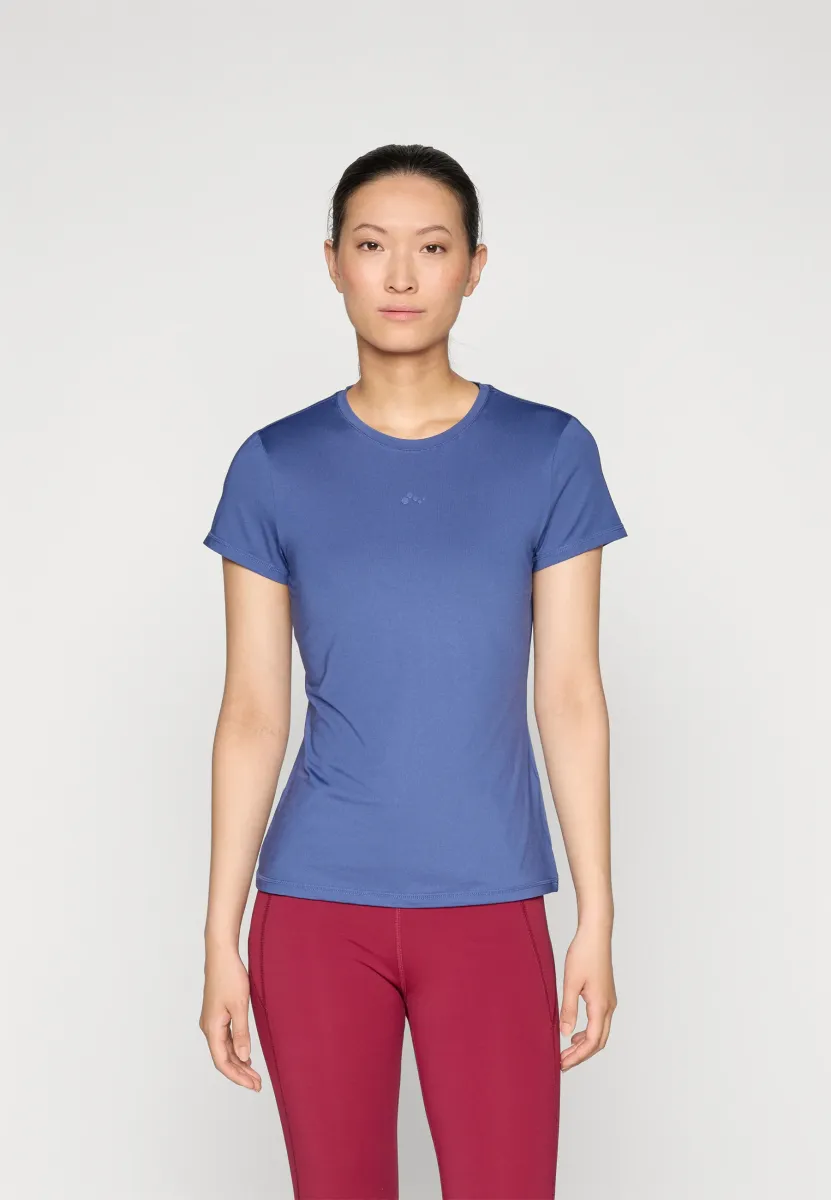 ONPBREE LIFE ON TEE - T-Shirt basic - coastal fjord