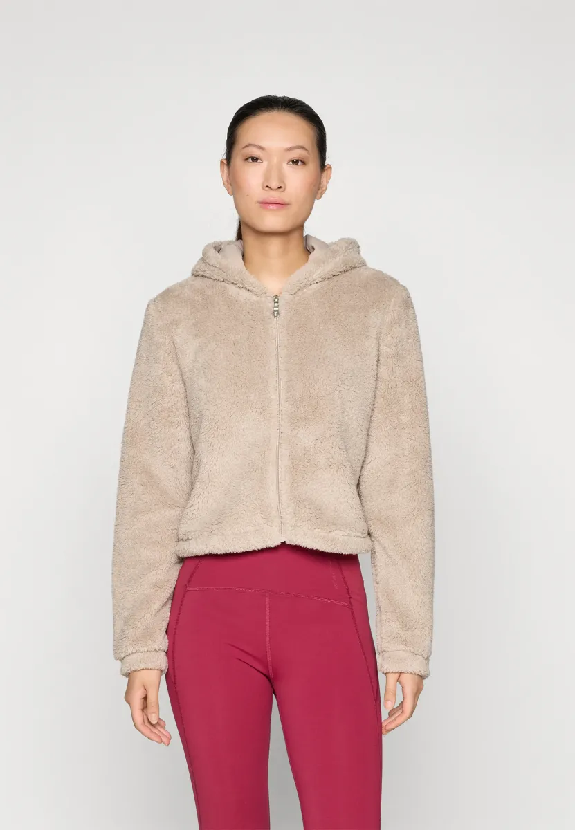 ONPCAS-FLUF HOOD SHORT  - Fleecejacke - string