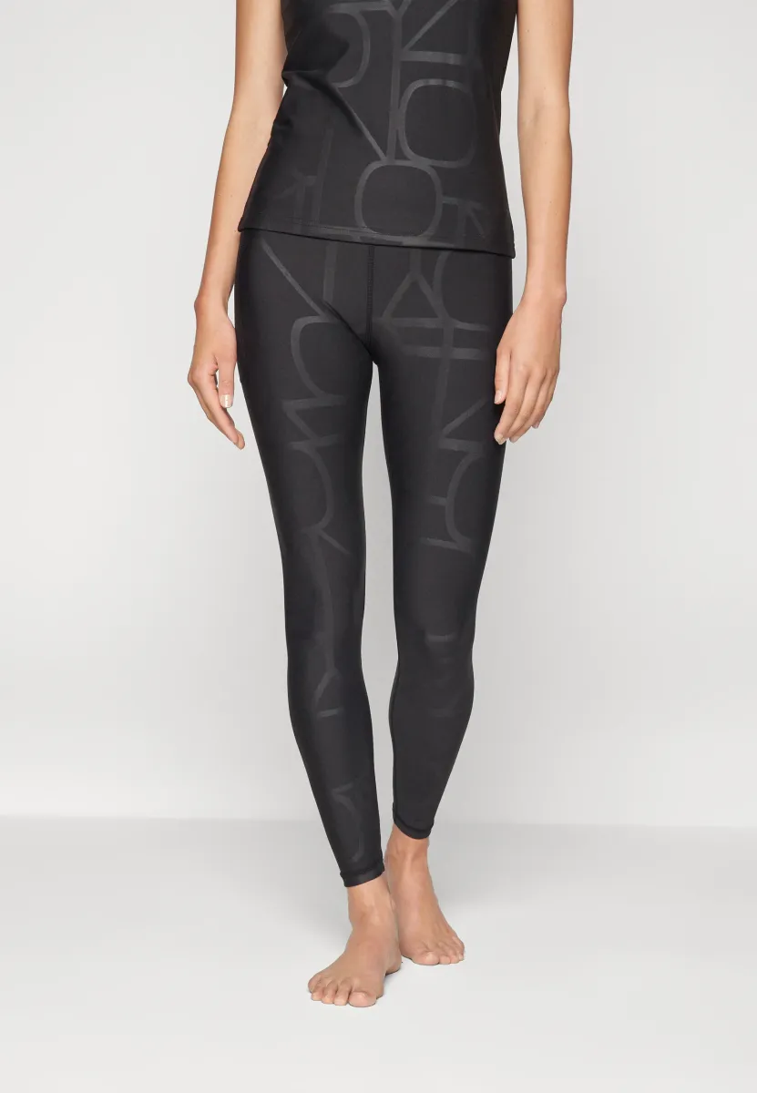 ONPFONT LOGO  - Tights - black