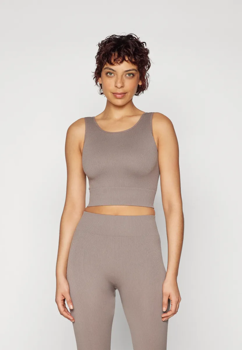 ONPJAIA LIFE SEAM SHORT - Top - brown