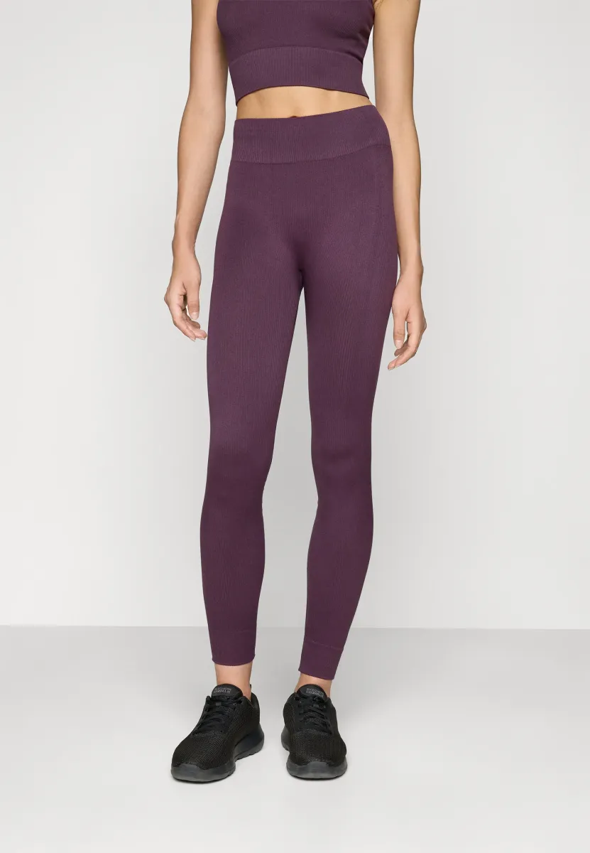 ONPJAIA LIFE SEAM  - Tights - plum perfect