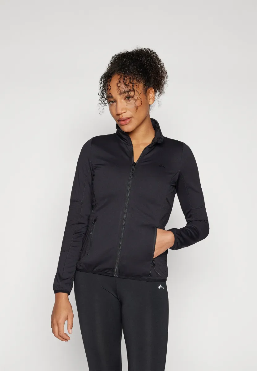 ONPJETTA - Fleecejacke - black
