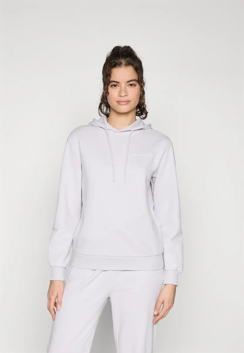 ONPPICA LIFE HOOD LOOSE BRUSH  - Kapuzenpullover - evening haze/white