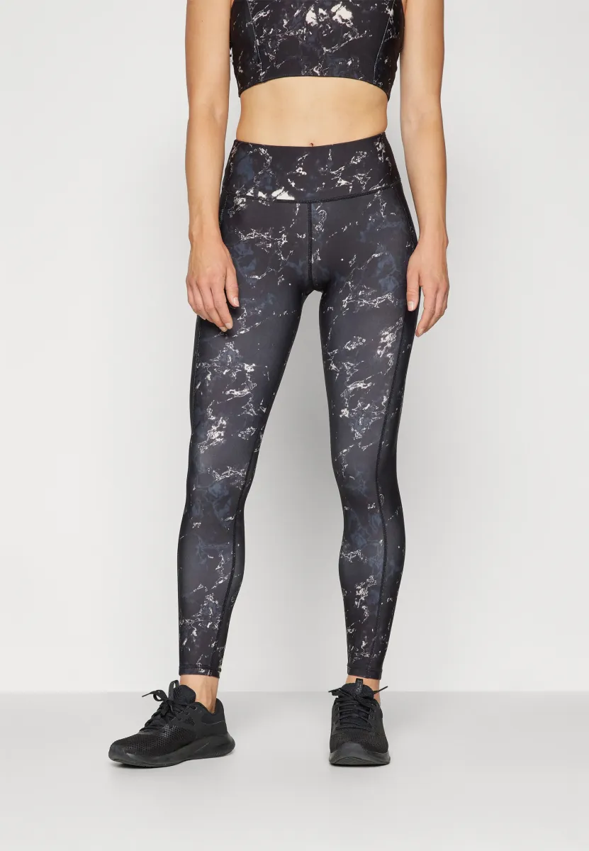 ONPRYA-2-SPACE LIFE - Tights - black/pumice stone