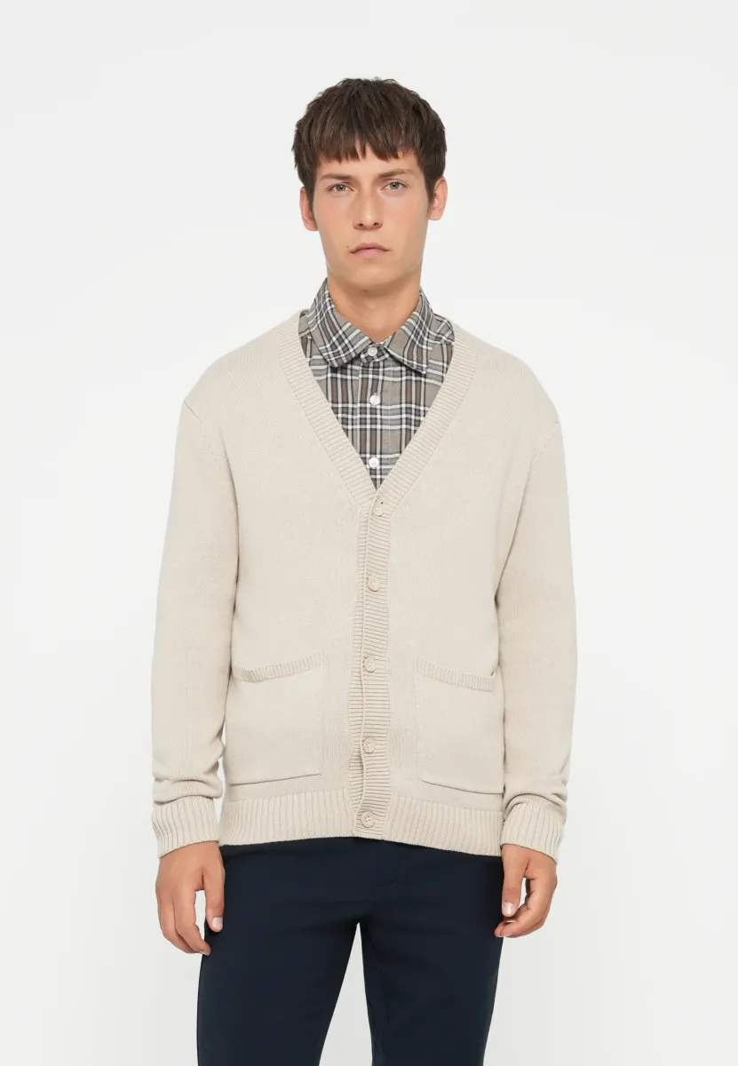 ONSALEC CARDIGAN - Strickjacke - silver lining