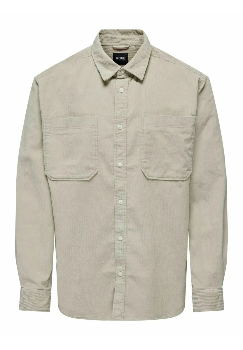ONSALP RLX 2PKT WASHD LS NOOS - Hemd - silver lining