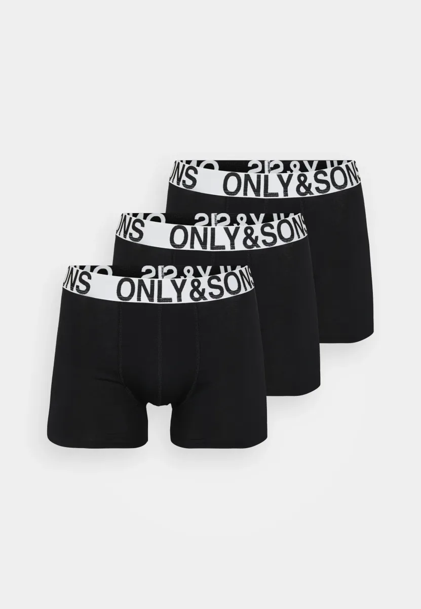 ONSBASIC 3 PACK  - Boxer Briefs - black/white