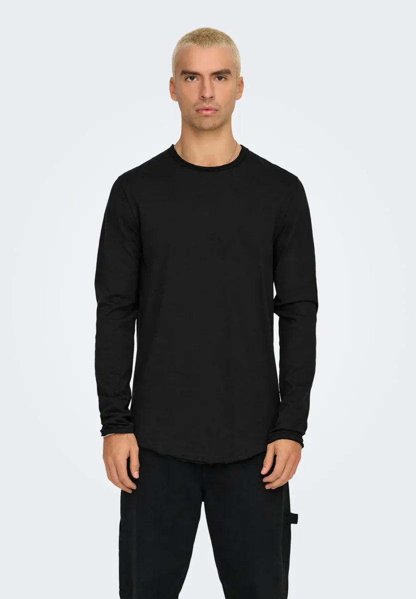 ONSBENNE  - Langarmshirt - black