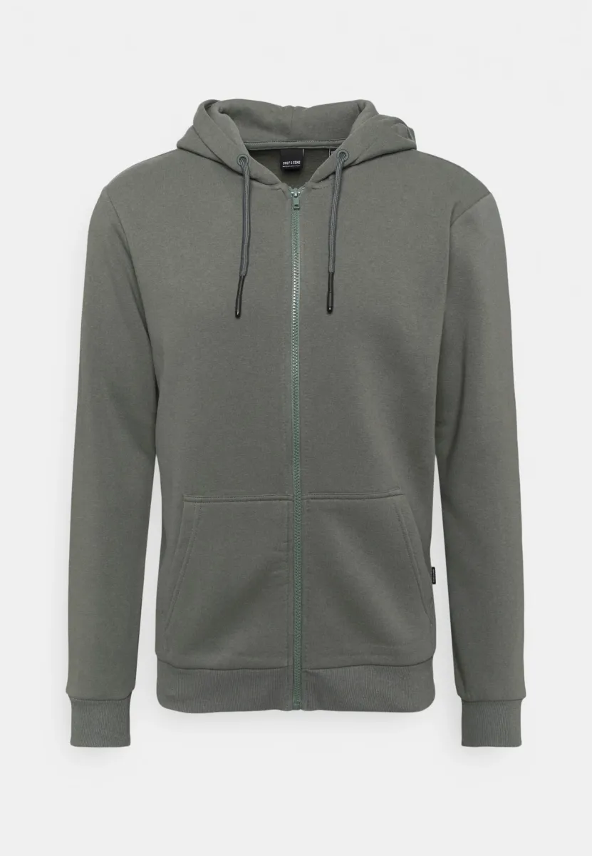ONSCERES LIFE HOODIE - Kapuzenpullover - castor gray