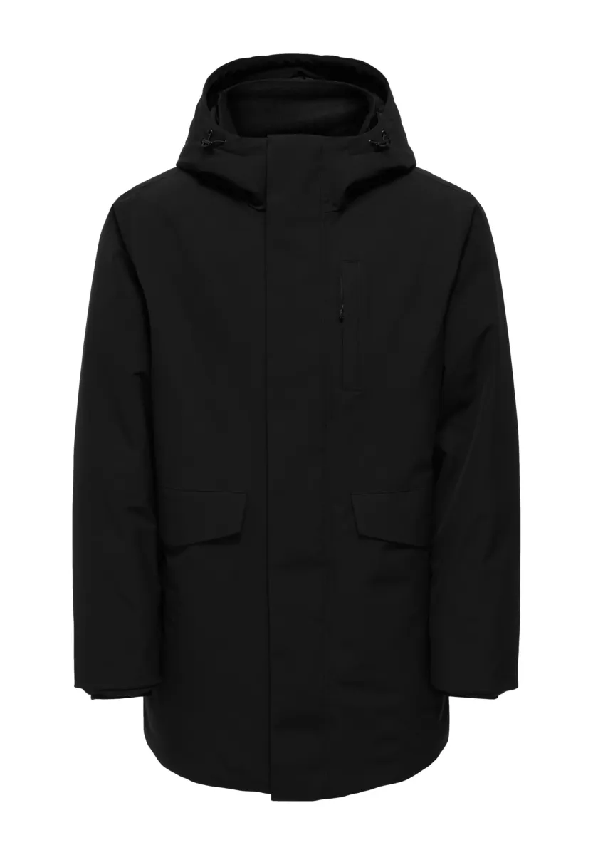 ONSENRICO - Wintermantel - black