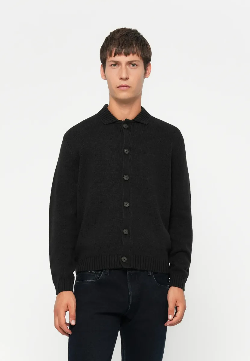 ONSJACOB REG LS  - Strickjacke - black