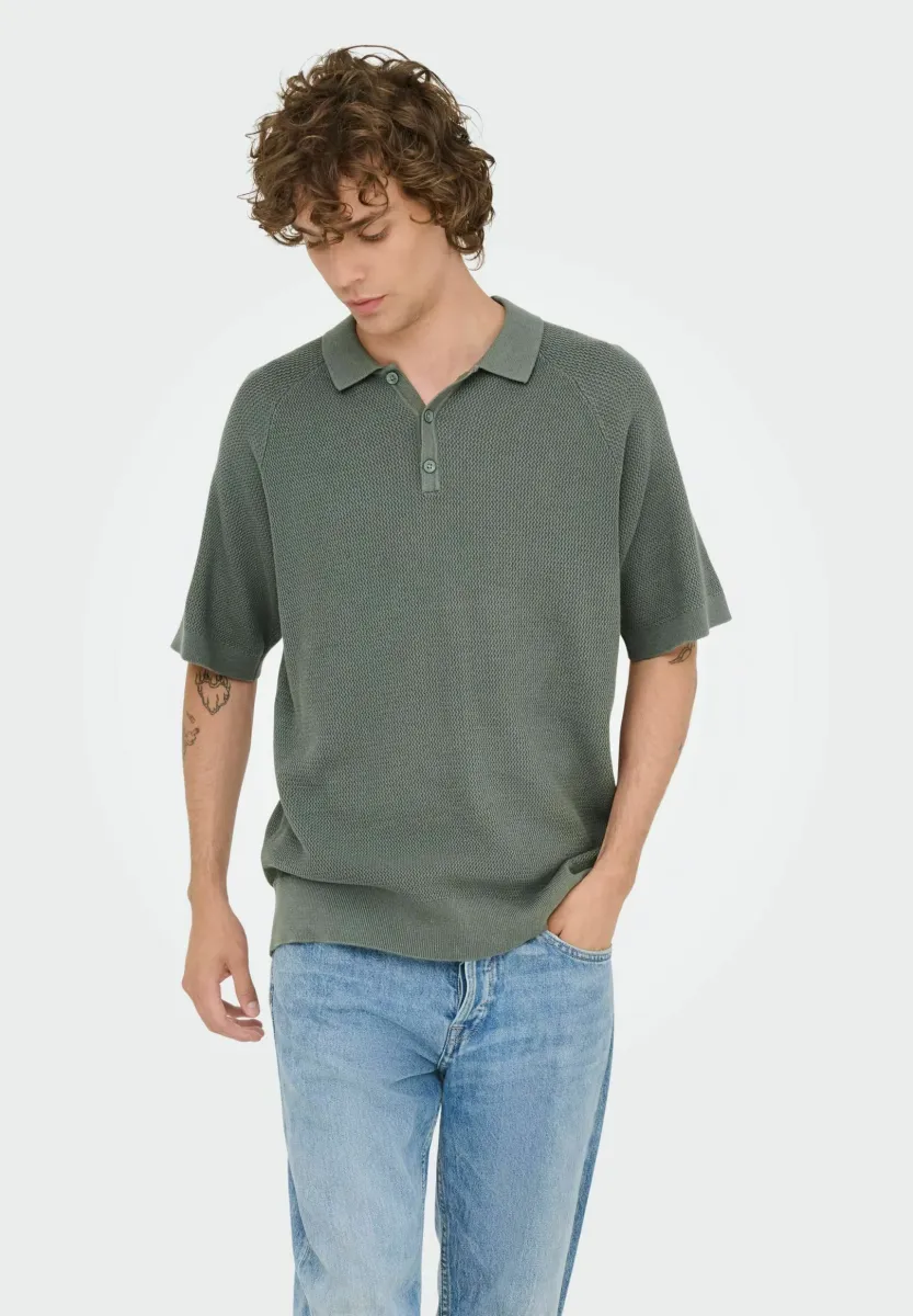 ONSJAMES - Poloshirt - castor gray