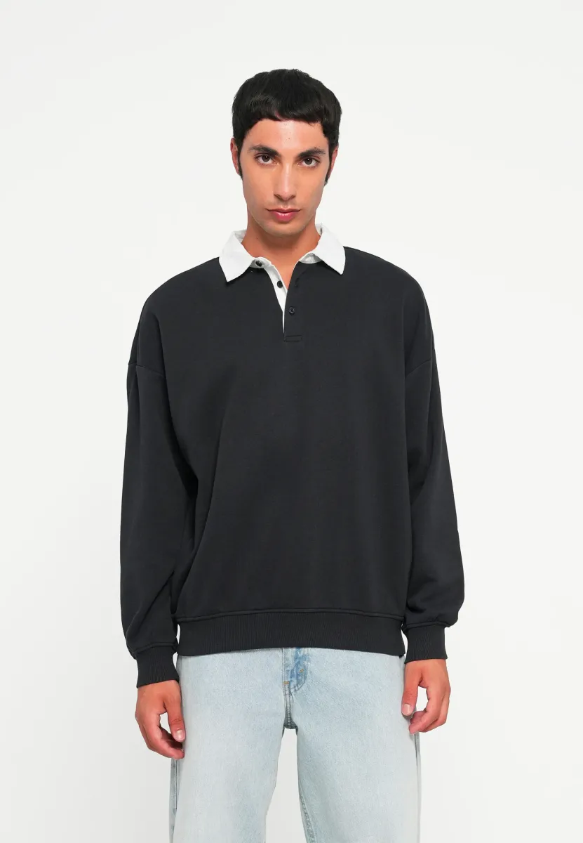 ONSJEFFREY RUGBY SOLID - Sweatshirt - jet black