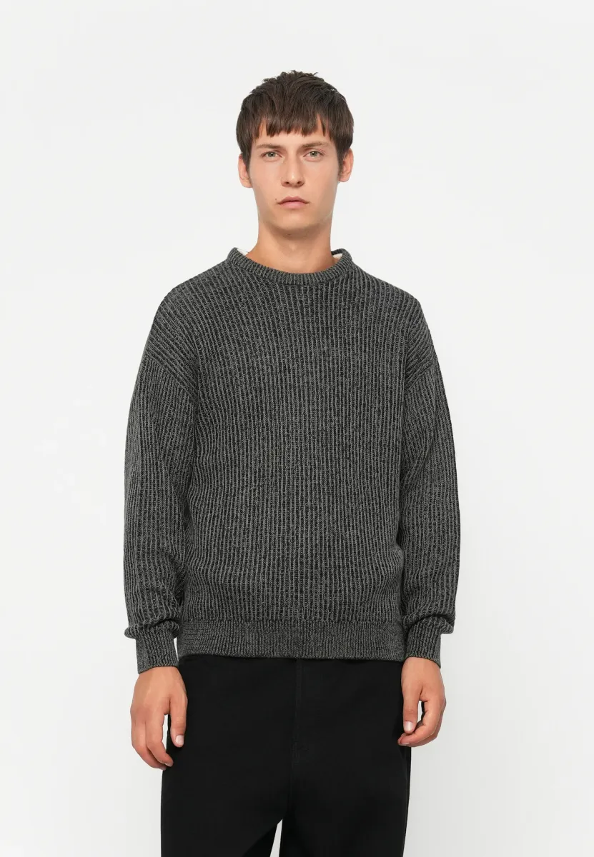 ONSJOE CREW - Strickpullover - black