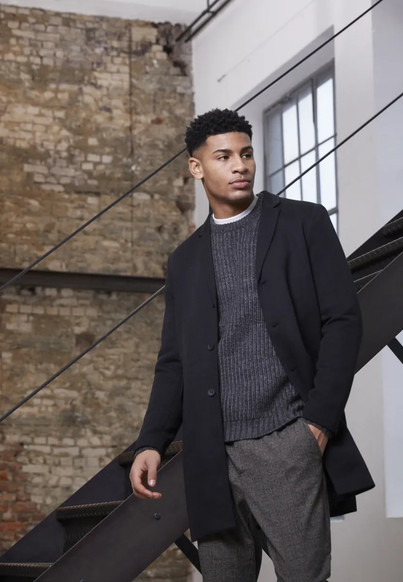 ONSJULIAN KING COAT - Klassischer Mantel - black