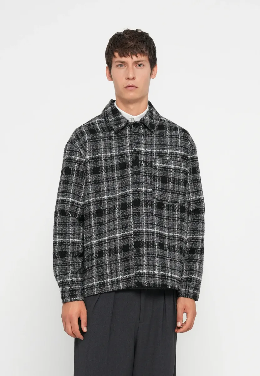 ONSLOOP STRUCTURED SHIRT - Hemd - castor gray