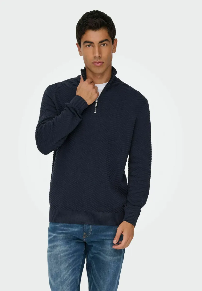 ONSMACE - Strickpullover - navy blazer