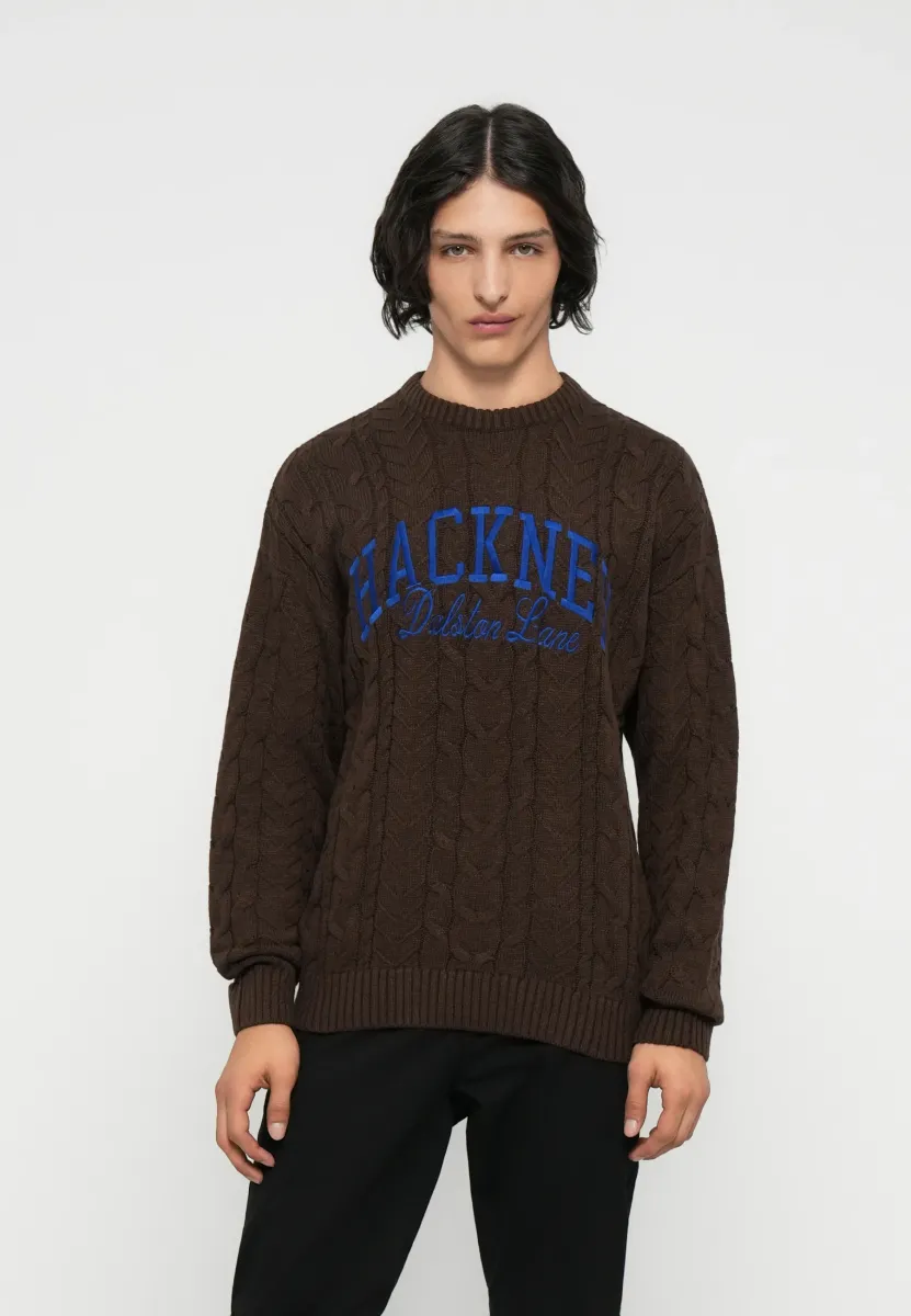 ONSMACK CREW NECK - Strickpullover - demitasse