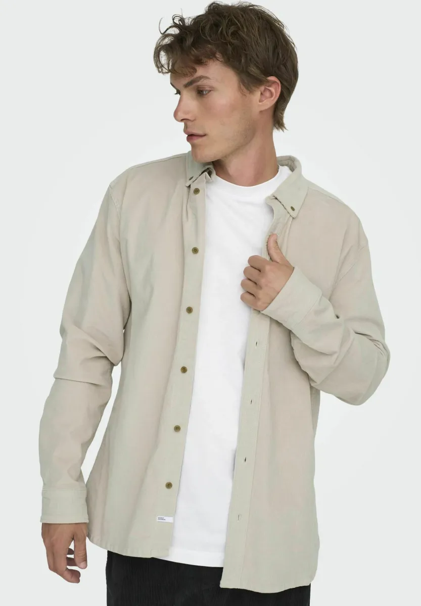 ONSMICHAEL STRETCH - Hemd - silver lining