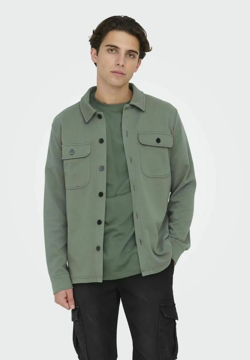ONSNEWKODYL OVERSHIRT - Leichte Jacke - castor gray