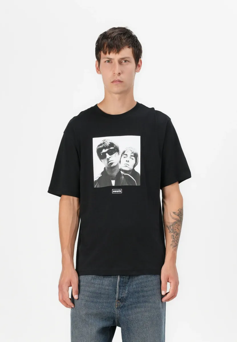 ONSOASIS TEE - T-Shirt print - black