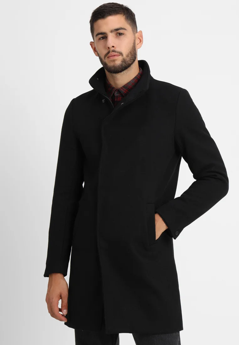 ONSOSCAR COAT - Klassischer Mantel - black