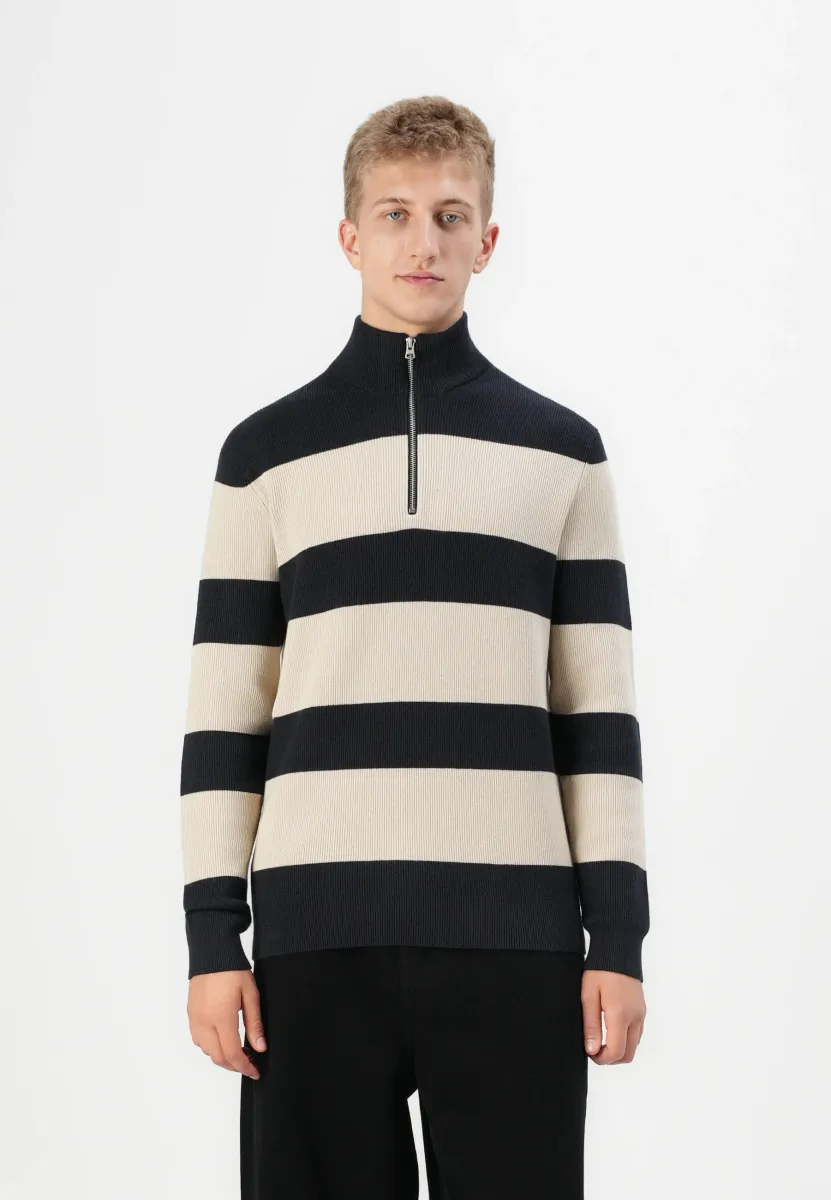 ONSPHIL HALF ZIP  - Strickpullover - dark navy