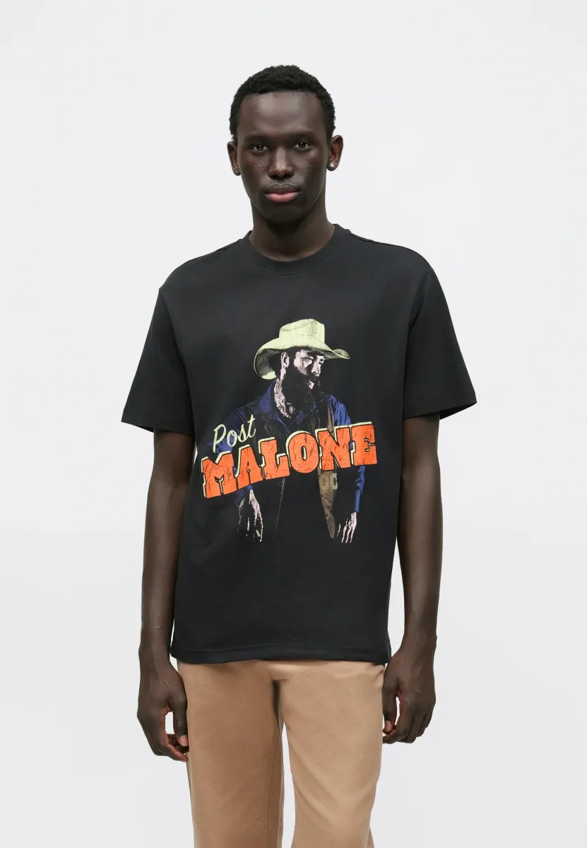 ONSPOST MALONE LIFE TEE - T-Shirt print - jet black