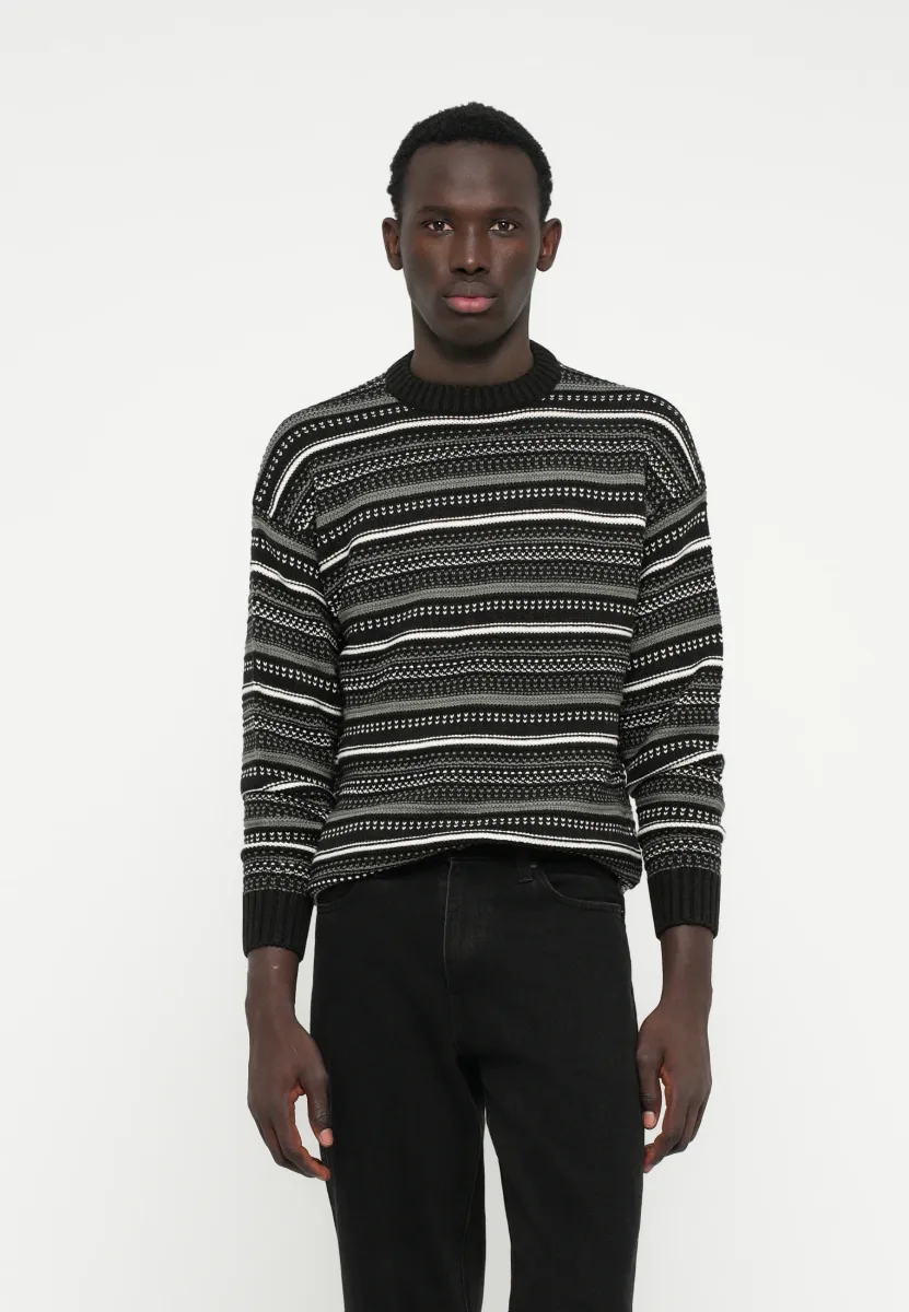 ONSROY CREW - Strickpullover - black