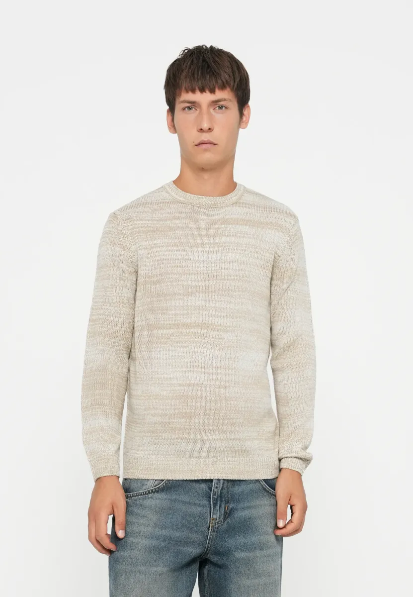 ONSTRAK CREW NECK - Strickpullover - silver lining