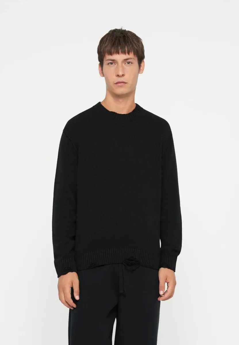 ONSTUNE CREW NECK LIFE - Strickpullover - black