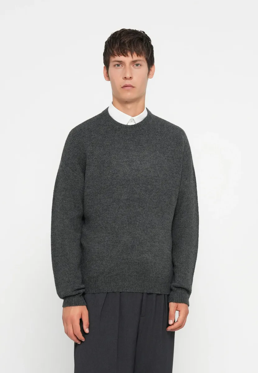 ONSWAKE CREW NECK - Strickpullover - dark grey
