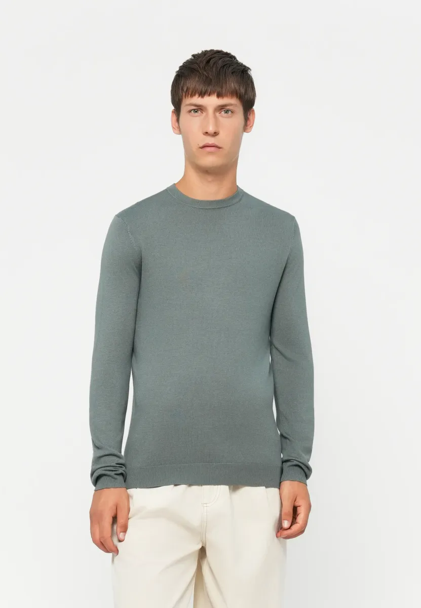 ONSWYLER LIFE CREW - Strickpullover - balsam green