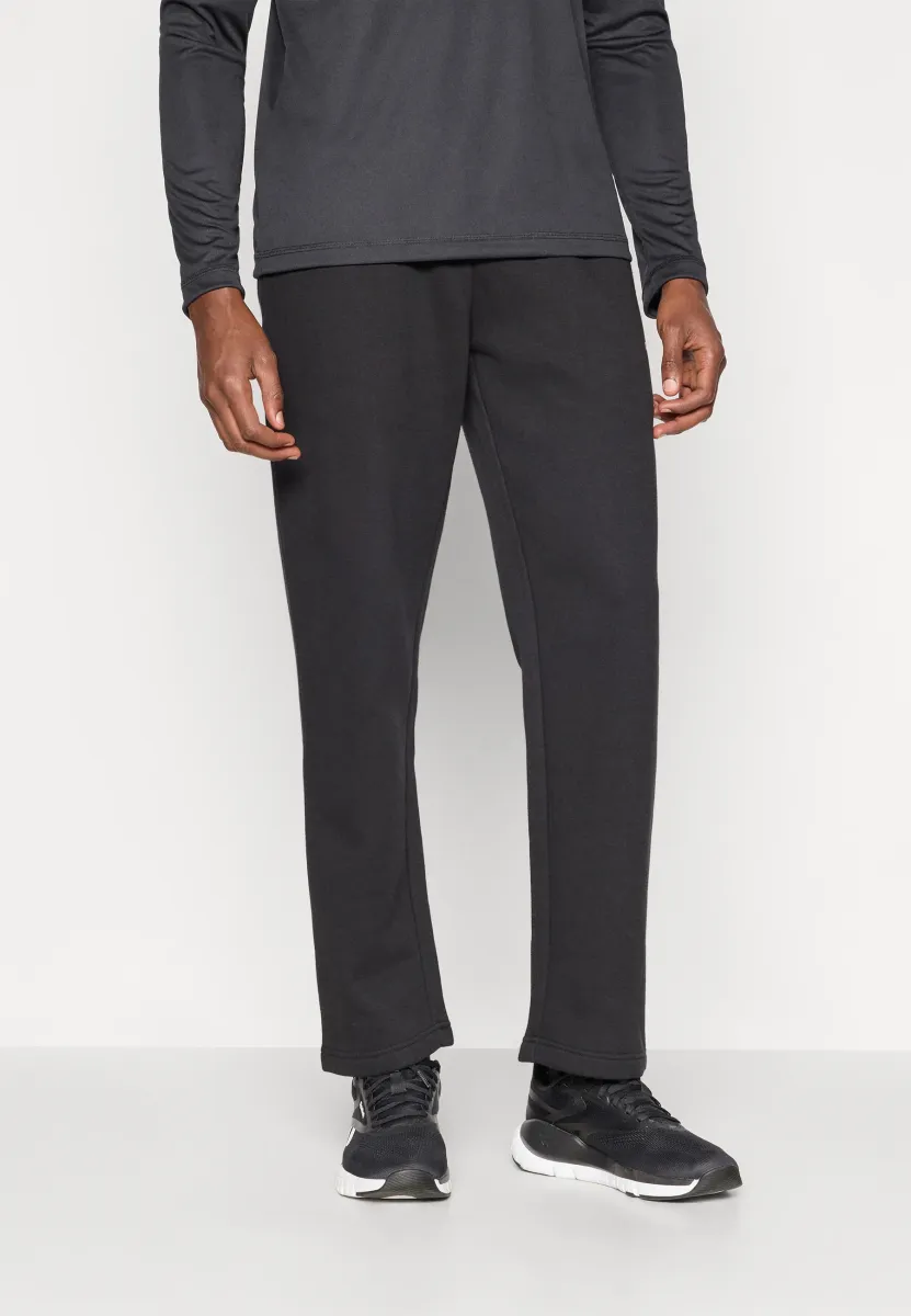 OPEN HEM PANT - Jogginghose - black