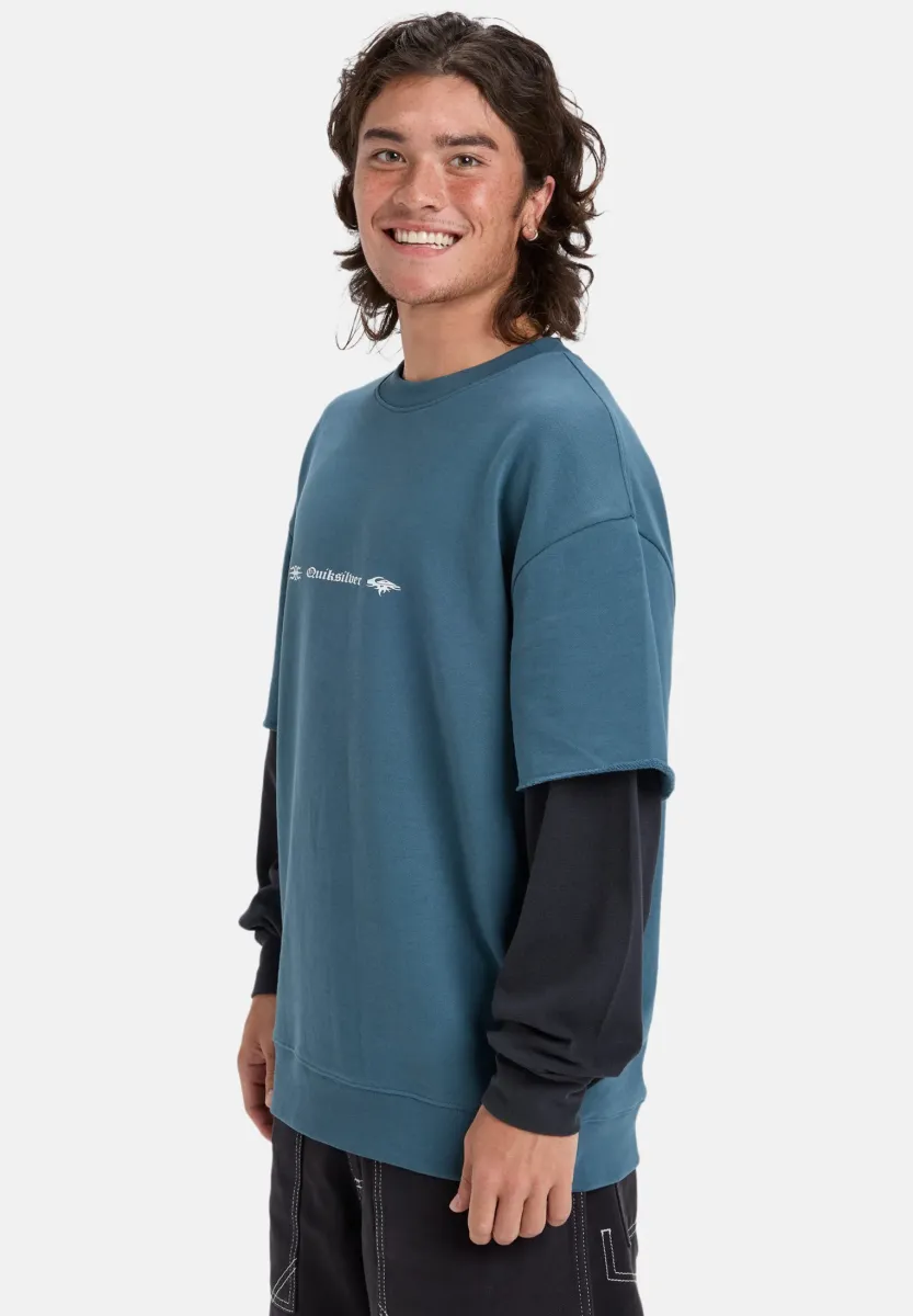 OPENBAR CREW - Sweatshirt - orion blue