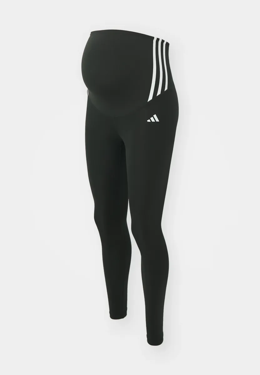 OPTIME ESSENTIALS MATERNITY - Tights - black