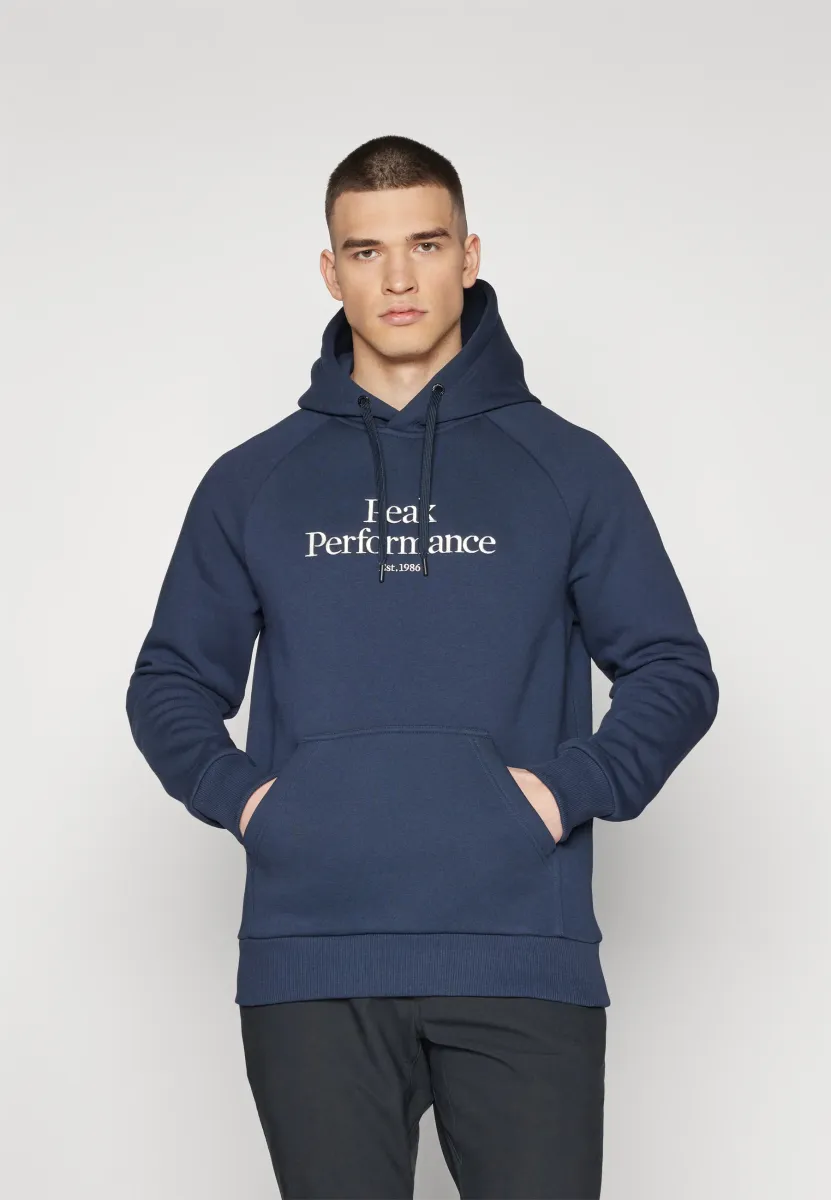 ORIGINAL - Kapuzenpullover - blue shadow/offwhite